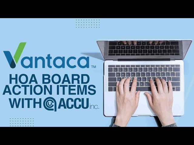 HOA Board Portal - Vantaca Board Action Overview