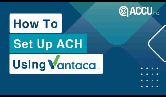 How to Set Up ACH Electronic Payment Using Vantaca Homeowner Portal