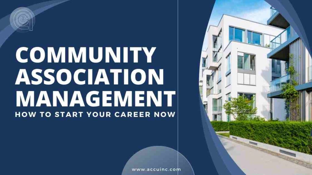Community Association Management Could be the career for you